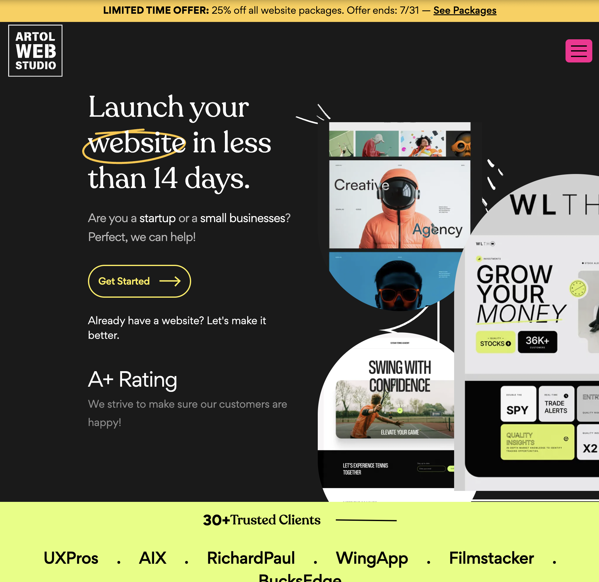 Modern Website Development
